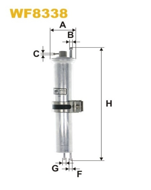 WIX WF8338 Fuel Filter