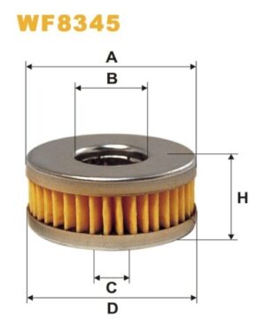 WIX WF8345 Fuel Filter