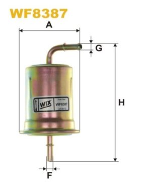 WIX WF8387 Fuel Filter