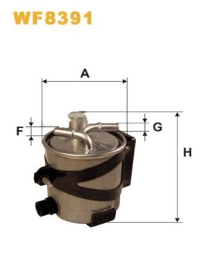 WIX WF8391 Fuel Filter