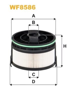 WIX WF8586 Fuel Filter
