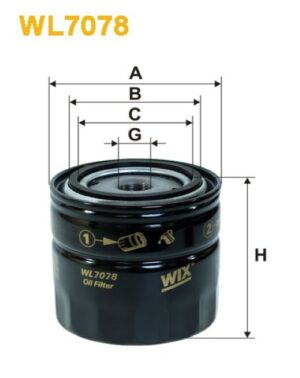 WIX WL7078 Oil Filter