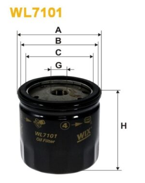 WIX WL7101 Oil Filter