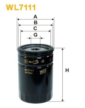 WIX WL7111 Oil Filter