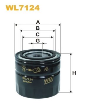 WIX WL7124 Oil Filter