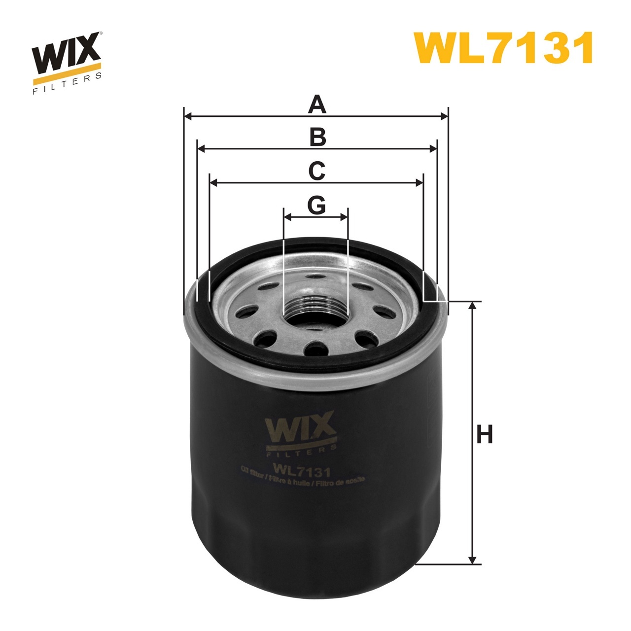 WIX WL7131 Oil Filter