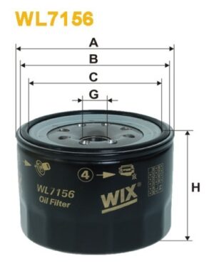 WIX WL7156 Oil Filter