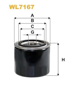 WIX WL7167 Oil Filter