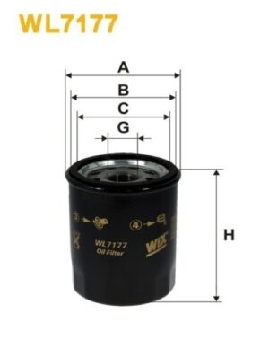 WIX WL7177 Oil Filter