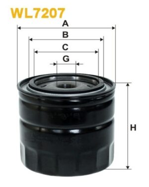 WIX WL7207 Oil Filter