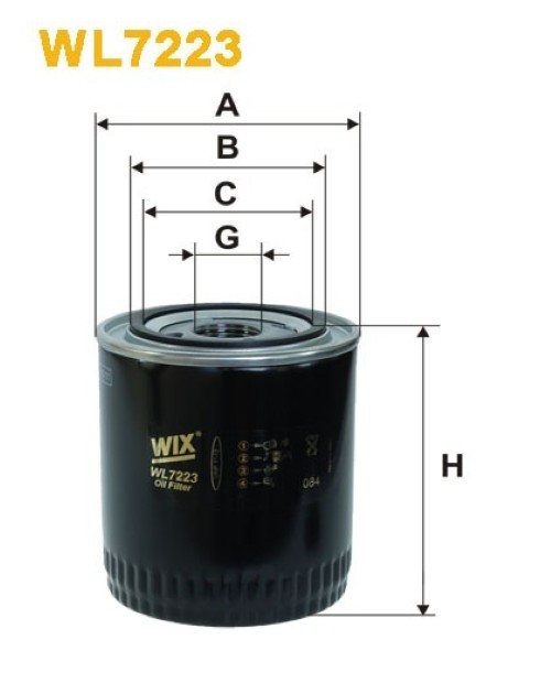 WIX WL7223 Oil Filter