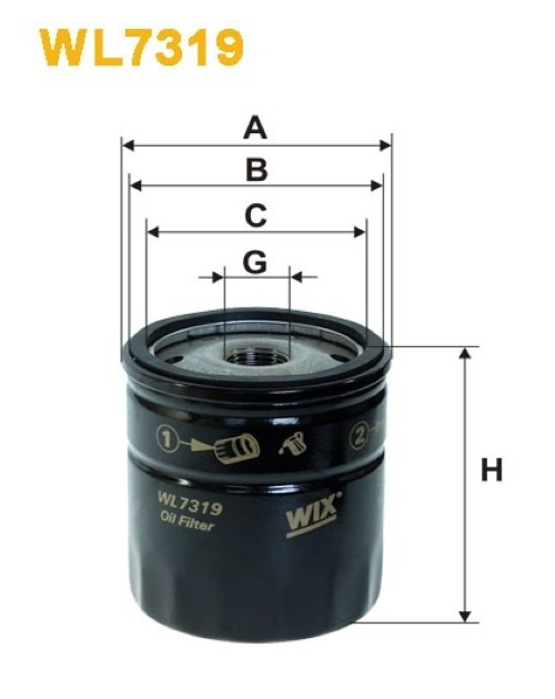 WIX WL7319 Oil Filter