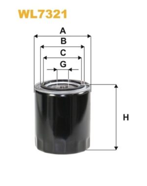 WIX WL7321 Oil Filter