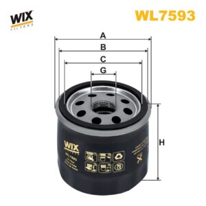 WIX WL7593 Oil Filter