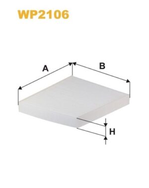 WIX WP2106 Cabin Air Filter