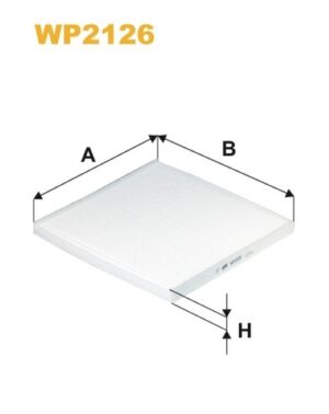 WIX WP2126 Cabin Air Filter
