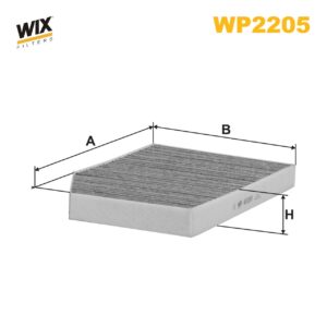 WIX WP2205 Cabin Air Filter