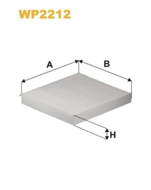 WIX WP2212 Cabin Air Filter