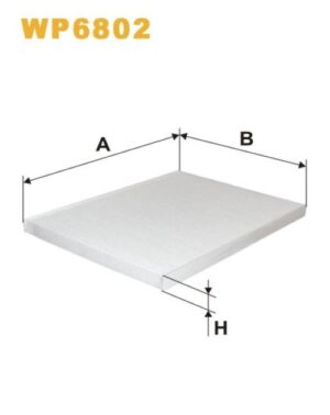 WIX WP6802 Cabin Air Filter