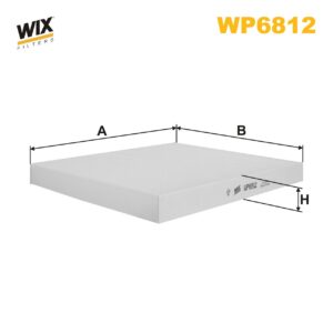 WIX WP6812 Cabin Air Filter