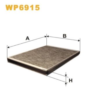 WIX WP6915 Cabin Air Filter