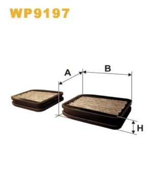 WIX WP9197 Cabin Air Filter