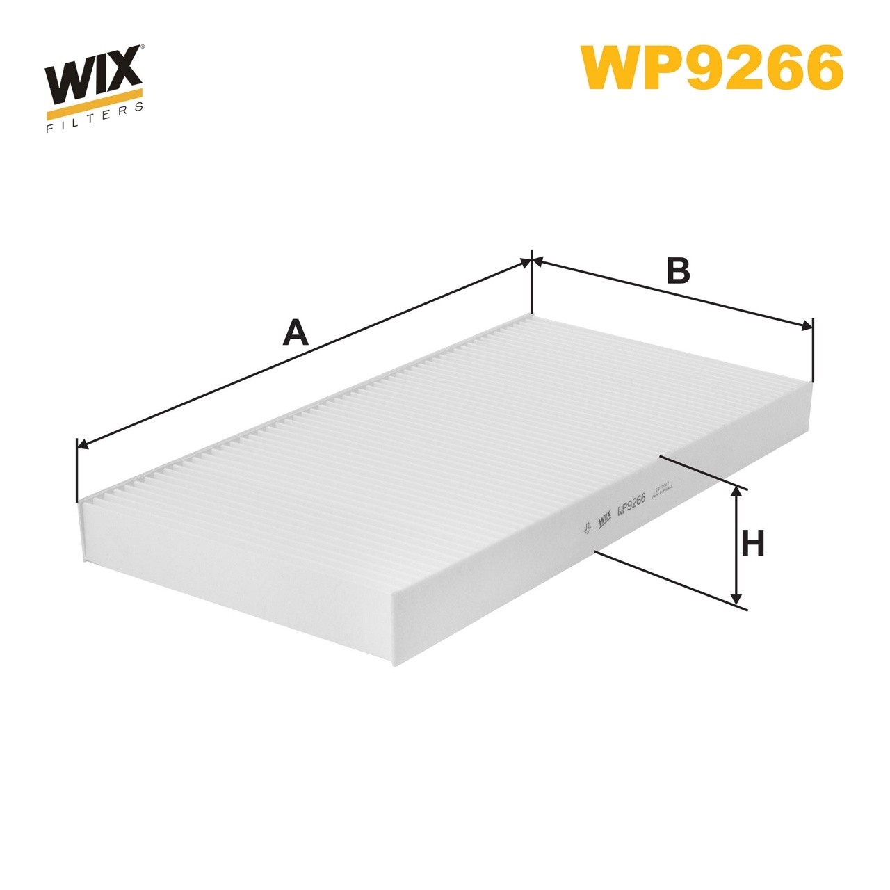 WIX WP9266 Cabin Air Filter