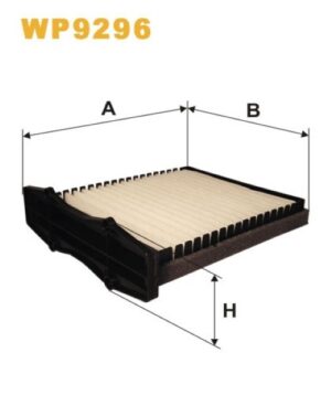 WIX WP9296 Cabin Air Filter