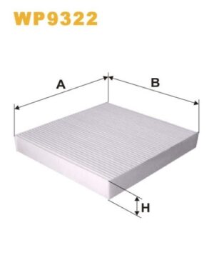WIX WP9322 Cabin Air Filter