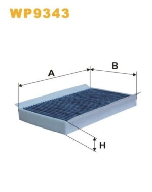 WIX WP9343 Cabin Air Filter