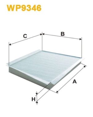 WIX WP9346 Cabin Air Filter