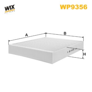 WIX WP9356 Cabin Air Filter
