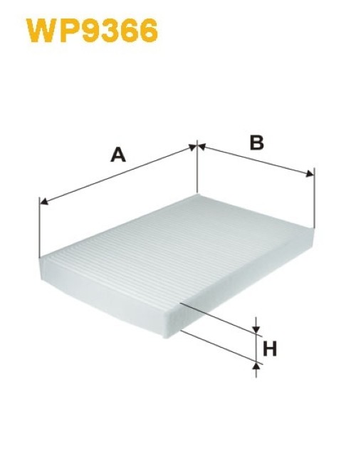 WIX WP9366 Cabin Air Filter