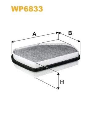 WIX WP6833 Cabin Air Filter